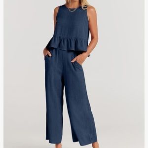 ANRABESS Women's Summer 2 Piece Outfit